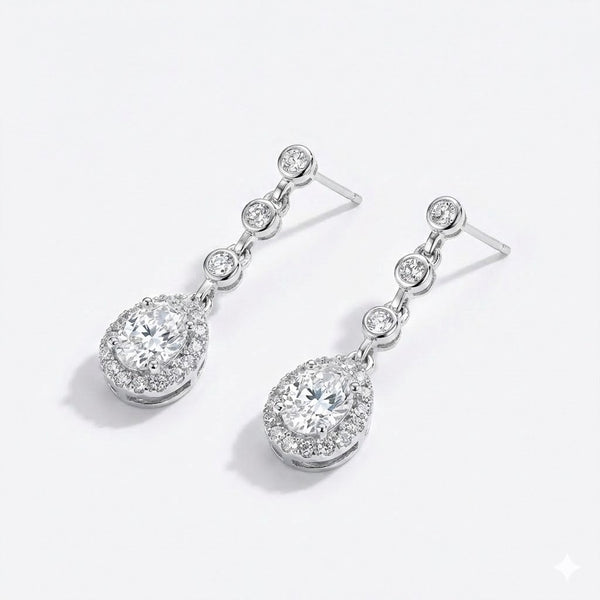 Stellar Drop Earrings - ZORVA JEWELRY