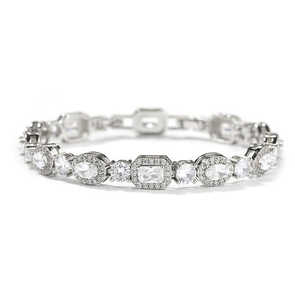 Multi-Cut Diamond Tennis Bracelet - ZORVA JEWELRY