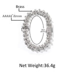Cross-Shape Diamond-Encrusted Gold Bracelet - ZORVA JEWELRY