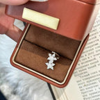 Starburst Double Flower Ear Cuff - ZORVA JEWELRY