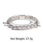 Yellow Gold Round Brilliant Cut Diamond Tennis Bracelet - ZORVA JEWELRY