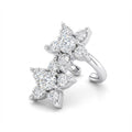 Starburst Double Flower Ear Cuff - ZORVA JEWELRY