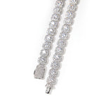 Yellow Gold Round Brilliant Cut Diamond Tennis Bracelet - ZORVA JEWELRY