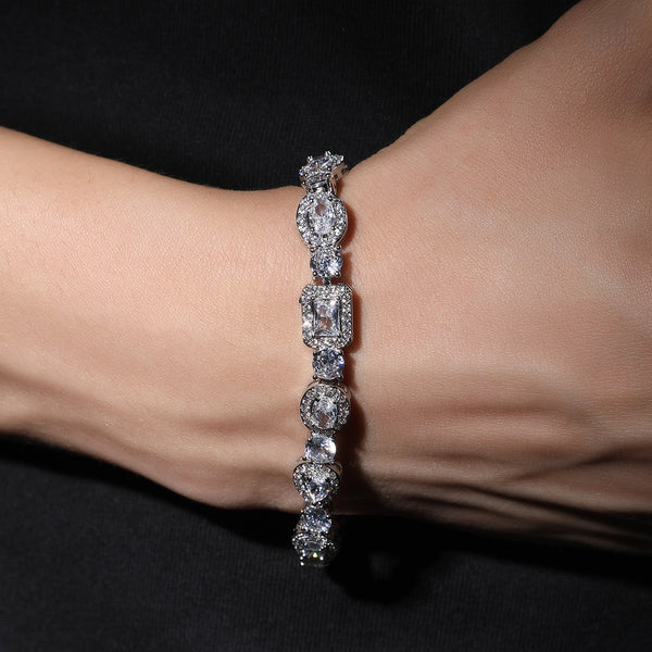 Multi-Cut Diamond Tennis Bracelet - ZORVA JEWELRY